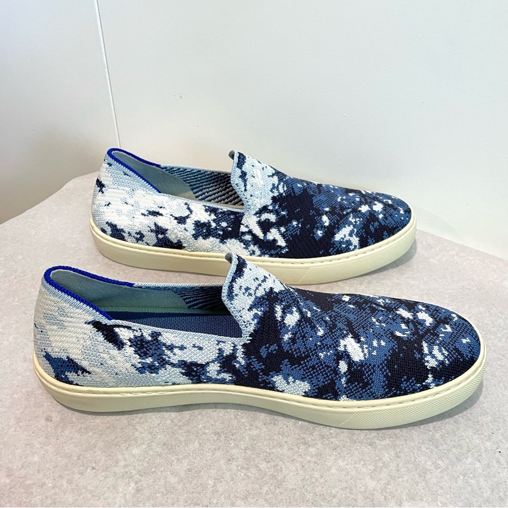 Rothy’s X The Butcher’s Daughter Shibori Slip On Sneakers - Picture 9 of 9